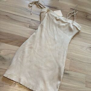 Superdown ribbed tank dress